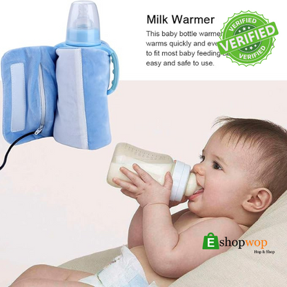 USB Baby Bottle Warmer Bag, Milk Warmer, Feeder temperature maintainer