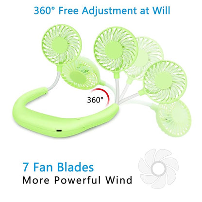 Rechargeable Hanging Neck Fan