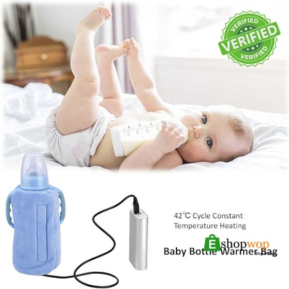 USB Baby Bottle Warmer Bag, Milk Warmer, Feeder temperature maintainer