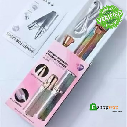 Rechargeable Flawless Hair Removal Machine, Electric Flawless Facial Machine Razor